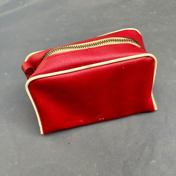 Vintage 1960's Travel Iron with red vinyl travel zip case AND original paperwork - Picture 12 of 15